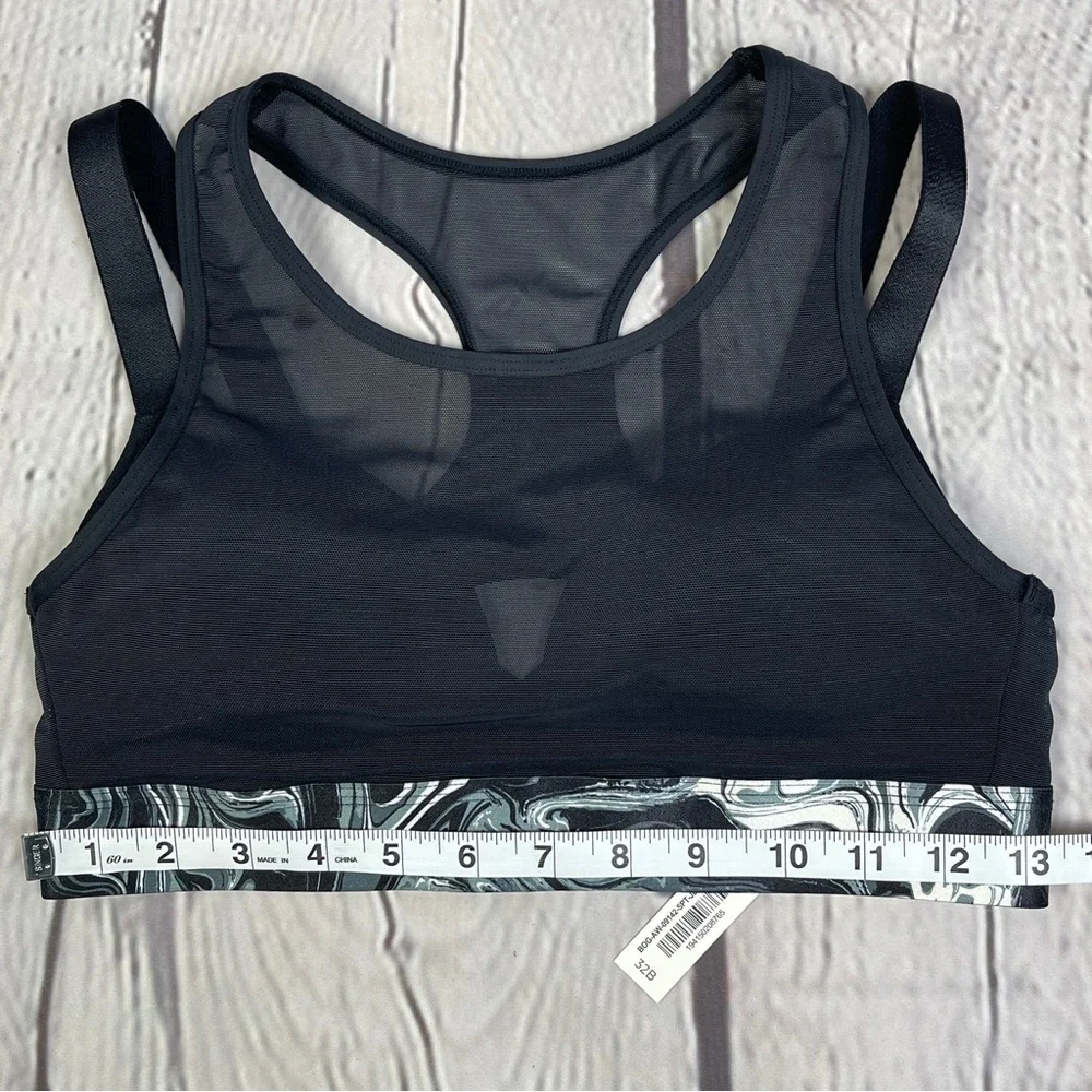 ADORE ME Micah Contour black sports bra NEW, size 32B